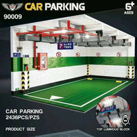 Thumbnail for Building Blocks MOC City Creator Expert Car Parking Garage Bricks Toy - 2