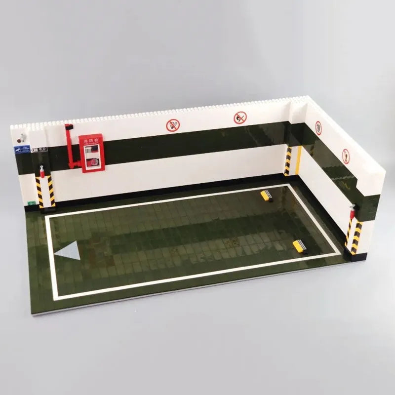 Building Blocks MOC City Creator Expert Car Parking Garage Bricks Toy - 14