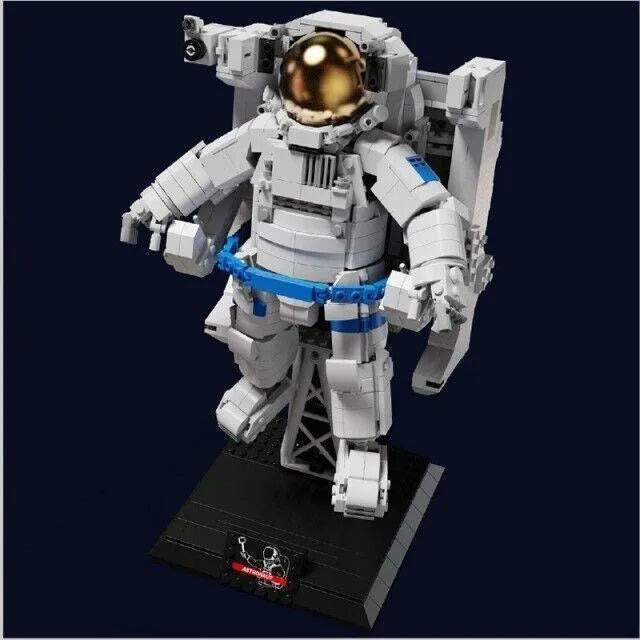 Building Blocks MOC Expert Idea Exploring Space Astronaut Bricks Toy - 2