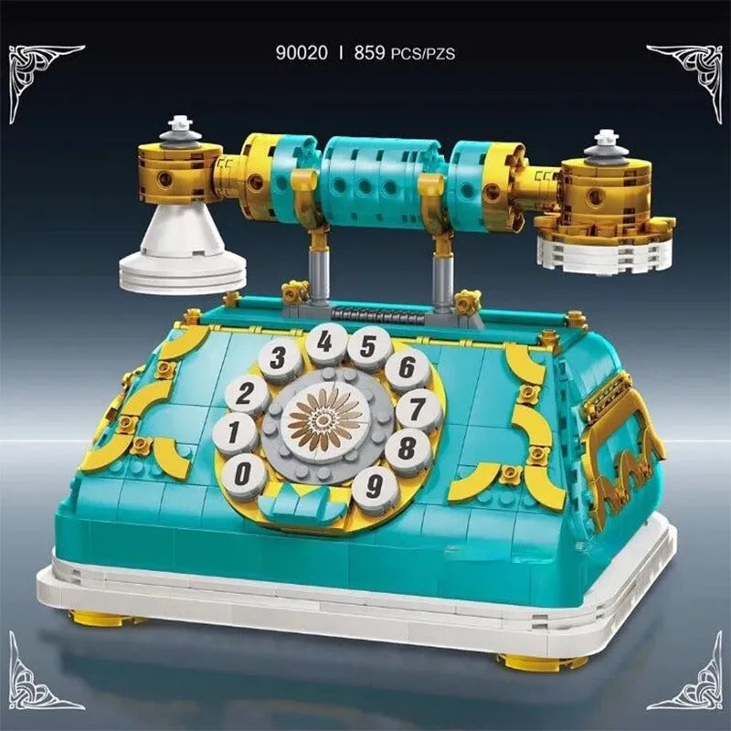Building Blocks MOC Retro Classic Telephone Bricks Kids Toys 90020 - 2