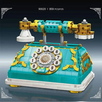 Thumbnail for Building Blocks MOC Retro Classic Telephone Bricks Kids Toys 90020 - 6