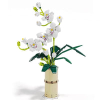Thumbnail for Building Blocks MOC Romantic Flowers Cotton Bouquet Bricks Kids Toy Construction Set Toys - 1