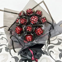Thumbnail for Building Blocks MOC Romantic Rose Flower Bouquet Bricks Toys Kids 92009 Construction Set Toys - 6