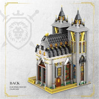 Thumbnail for Building Blocks Creator Expert MOC Medieval Town Church Bricks Toy EU - 9