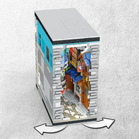 Thumbnail for Building Blocks Expert Creator MOC Medieval Town Market Bricks Toy - 5
