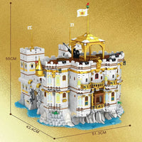 Thumbnail for Building Blocks Expert Creator Pirate MOC The Royal Bay Bricks Toy - 7