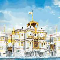 Thumbnail for Building Blocks Expert Creator Pirate MOC The Royal Bay Bricks Toy - 5