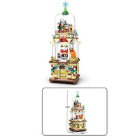Thumbnail for Building Blocks Ideas Christmas Dreams Winter Santa Bricks Model Kids Toys Construction Set Toys - 4