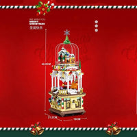 Thumbnail for Building Blocks Ideas Christmas Dreams Winter Santa Bricks Model Kids Toys Construction Set Toys - 3