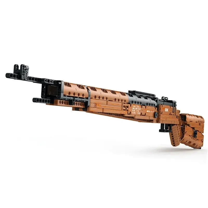 Building Blocks Military MOC Mauser 98K Sniper Rifle Gun Bricks Toys - 1