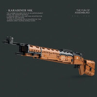 Thumbnail for Building Blocks Military MOC Mauser 98K Sniper Rifle Gun Bricks Toys - 5