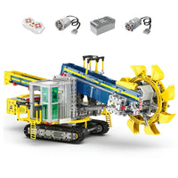 Thumbnail for Building Blocks MOC 22017 RC APP Bucket Wheel Excavator Bricks Toy - 1