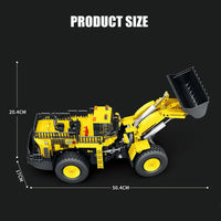 Thumbnail for Building Blocks MOC APP Motorized RC Loader Excavator Truck Bricks Toy 22009 - 8