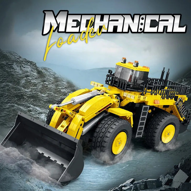Building Blocks MOC APP Motorized RC Loader Excavator Truck Bricks Toy 22009 - 5