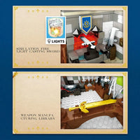 Thumbnail for Building Blocks MOC Creator Expert Medieval Town Blacksmith Bricks Toy 66005 Construction Set Toys - 7