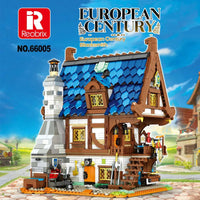 Thumbnail for Building Blocks MOC Creator Expert Medieval Town Blacksmith Bricks Toy 66005 - 2