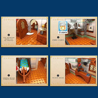Thumbnail for Building Blocks MOC Creator Expert Medieval Town Fishing Store Bricks Toy 66007 - 4