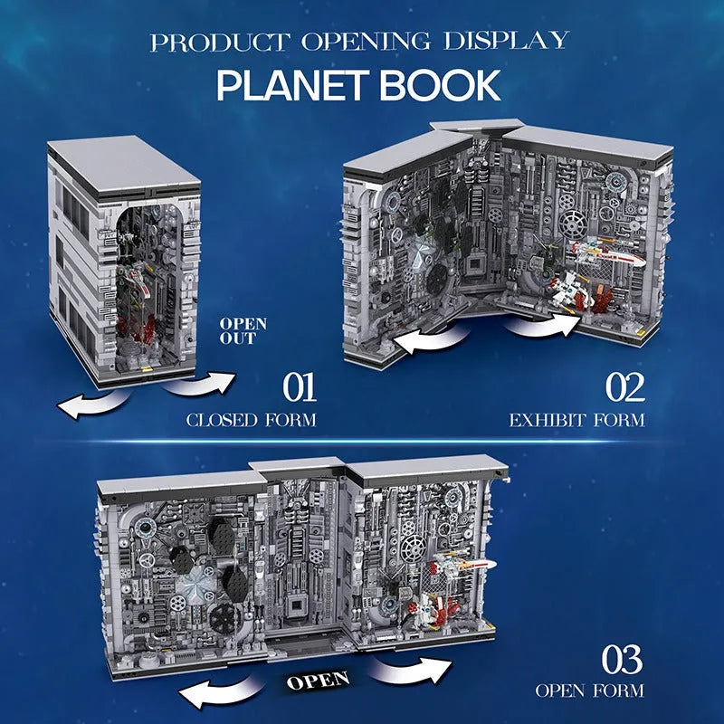 Building Blocks MOC Creator Expert Star Revenge Planet Book Bricks Toy Construction Set Toys - 3