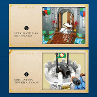 Thumbnail for Building Blocks MOC Creator Expert The Golden Lion Castle Bricks Toy Construction Set Toys - 7
