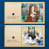 Thumbnail for Building Blocks MOC Creator Expert The Golden Lion Castle Bricks Toy - 7