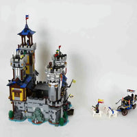 Thumbnail for Building Blocks MOC Creator Expert The Golden Lion Castle Bricks Toy Construction Set Toys - 10