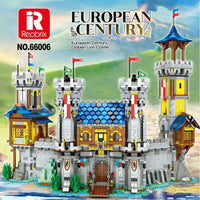 Thumbnail for Building Blocks MOC Creator Expert The Golden Lion Castle Bricks Toy - 2