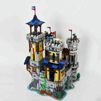Thumbnail for Building Blocks MOC Creator Expert The Golden Lion Castle Bricks Toy - 8