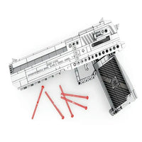 Thumbnail for Building Blocks MOC Military Gun Desert Eagle Pistol Bricks Toys 77001 - 4