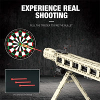 Thumbnail for Building Blocks MOC Military MG24 Electric Machine Gun Bricks Kids Toys Construction Set Toys - 4