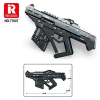 Thumbnail for Building Blocks MOC Military Motorized Burst SMG Gun Bricks Toys Construction Set Toys - 4