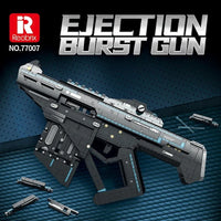 Thumbnail for Building Blocks MOC Military Motorized Burst SMG Gun Bricks Toys Construction Set Toys - 2