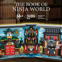 Thumbnail for Building Blocks MOC Ninjago Movie The Ninja World Book Bricks Toy - 3