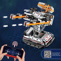 Thumbnail for Building Blocks MOC RC Star Revenge Anti - Aircraft Gun Bricks Toy - 4
