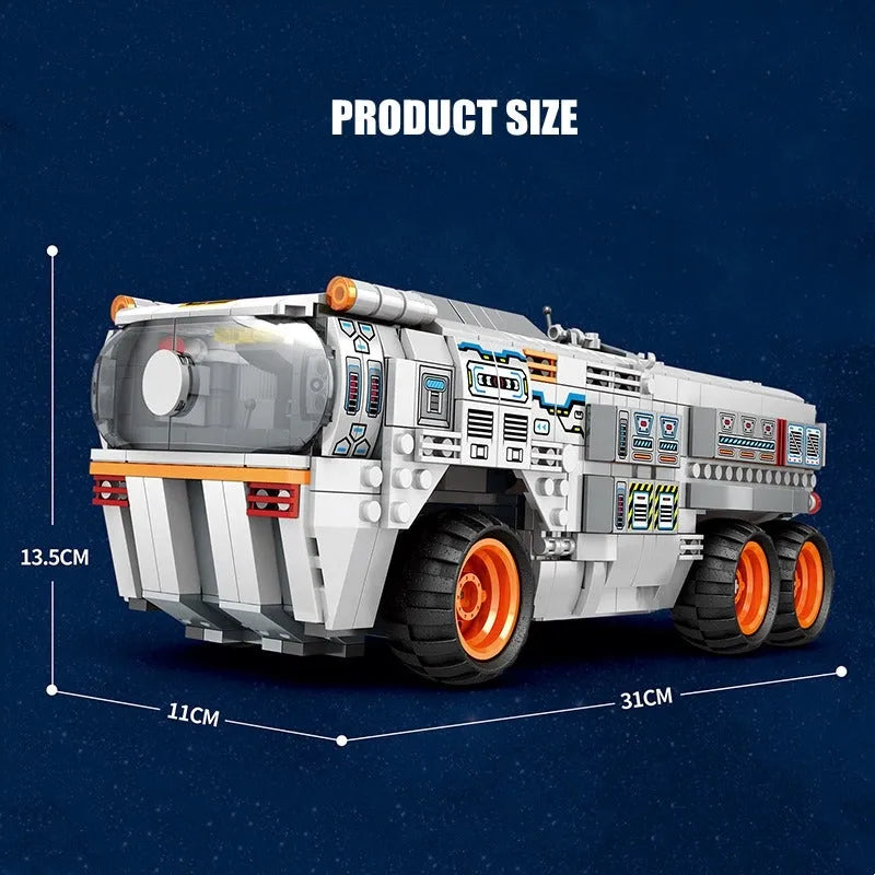 Building Blocks MOC RC Star Revenge Crew Carrier Truck Bricks Toys - 7