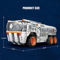 Thumbnail for Building Blocks MOC RC Star Revenge Crew Carrier Truck Bricks Toys - 7
