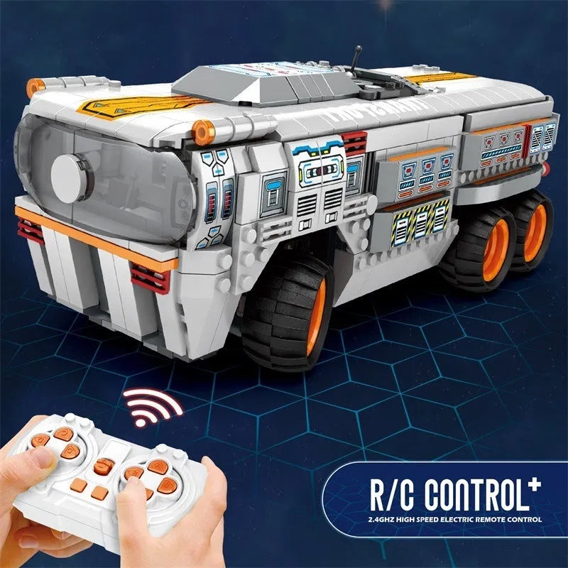 Building Blocks MOC RC Star Revenge Crew Carrier Truck Bricks Toys - 3
