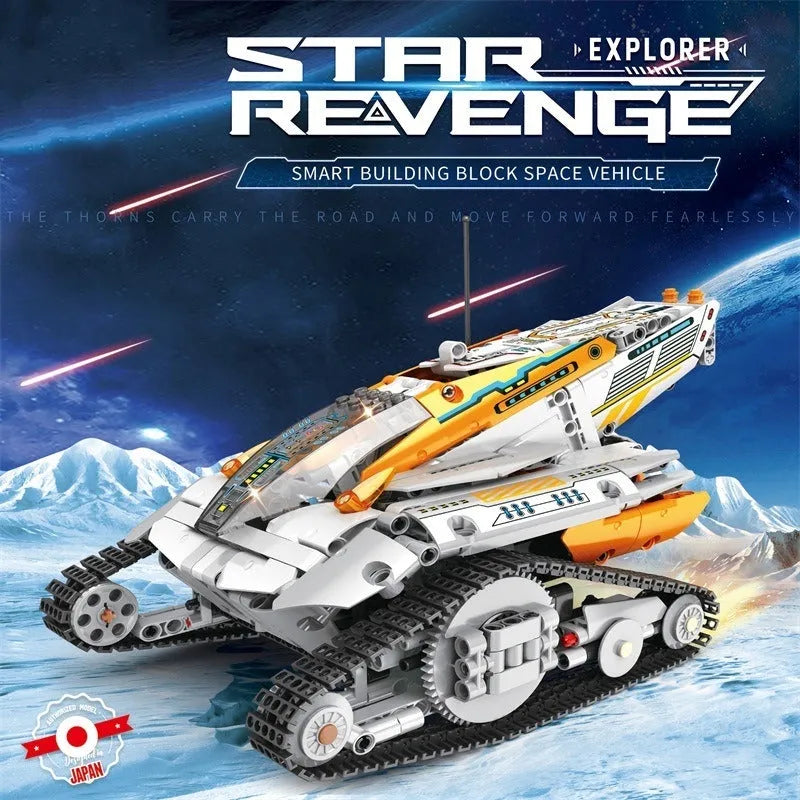 Building Blocks MOC RC Star Revenge Space Explorer Car Bricks Toys Construction Set Toys - 2