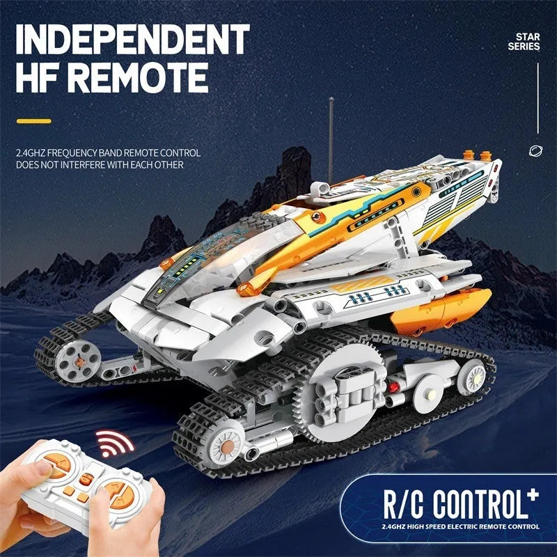 Building Blocks MOC RC Star Revenge Space Explorer Car Bricks Toys Construction Set Toys - 4