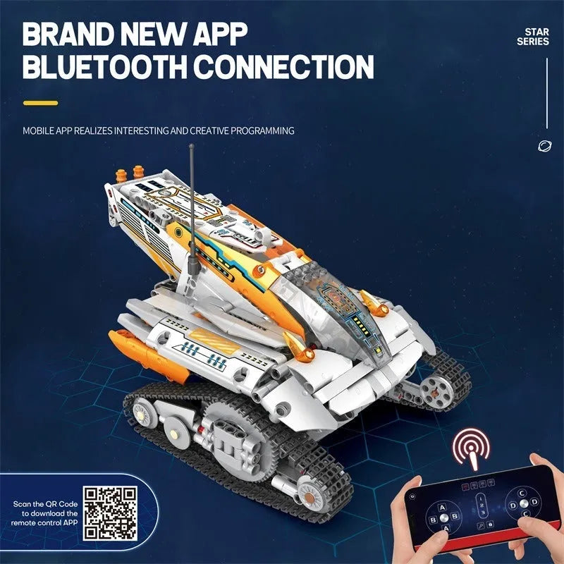 Building Blocks MOC RC Star Revenge Space Explorer Car Bricks Toys Construction Set Toys - 3