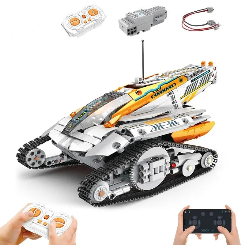 Building Blocks MOC RC Star Revenge Space Explorer Car Bricks Toys - 1