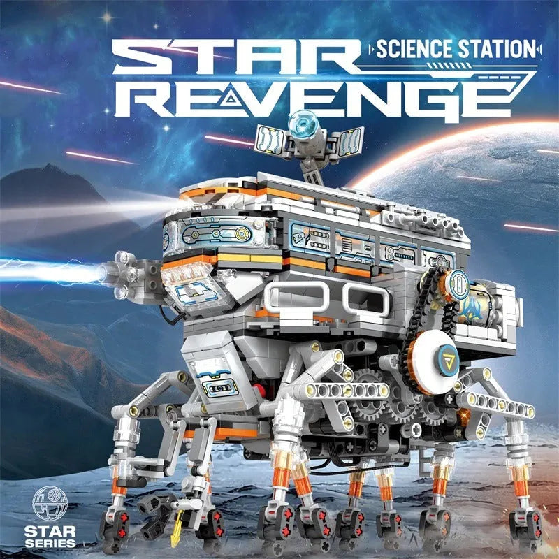Building Blocks MOC RC Star Revenge Space Walker Robot Bricks Toy - 2