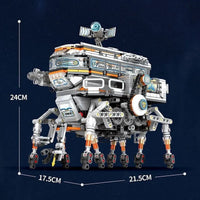 Thumbnail for Building Blocks MOC RC Star Revenge Space Walker Robot Bricks Toy - 6
