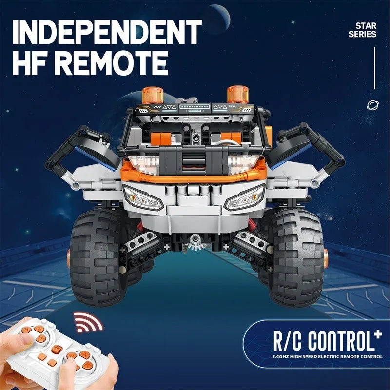 Building Blocks MOC RC Star Revenge Transporter Truck Bricks Toys Construction Set Toys - 3