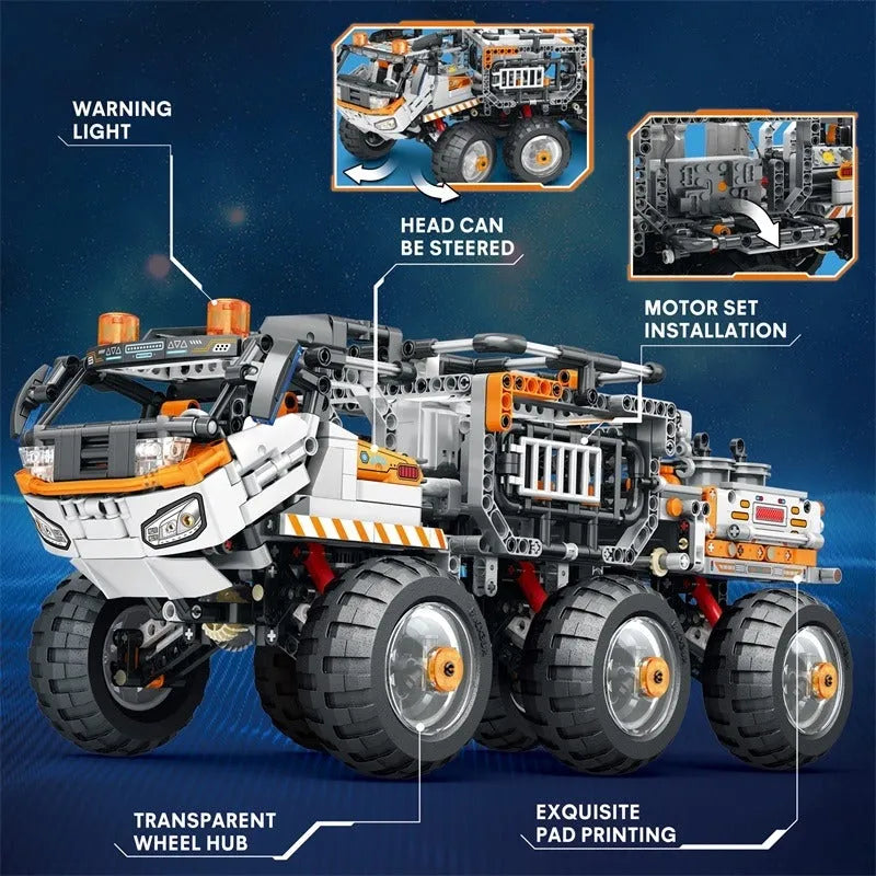 Building Blocks MOC RC Star Revenge Transporter Truck Bricks Toys Construction Set Toys - 4