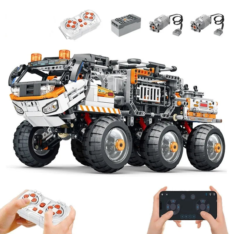 Building Blocks MOC RC Star Revenge Transporter Truck Bricks Toys Construction Set Toys - 1