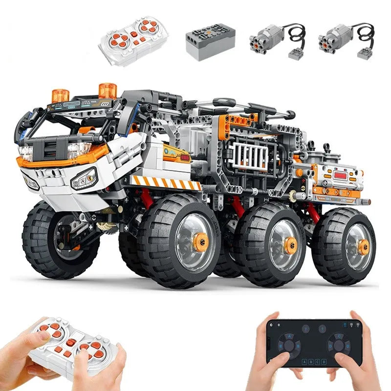 Building Blocks MOC RC Star Revenge Transporter Truck Bricks Toys - 1