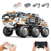 Thumbnail for Building Blocks MOC RC Star Revenge Transporter Truck Bricks Toys Construction Set Toys - 1