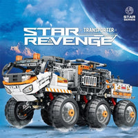 Thumbnail for Building Blocks MOC RC Star Revenge Transporter Truck Bricks Toys - 2