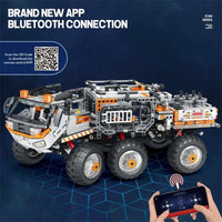 Thumbnail for Building Blocks MOC RC Star Revenge Transporter Truck Bricks Toys - 6