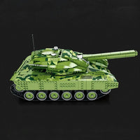 Thumbnail for Building Blocks MOC WW2 Motorized RC Goliath Battle Tank Bricks Toy 55026 - 5